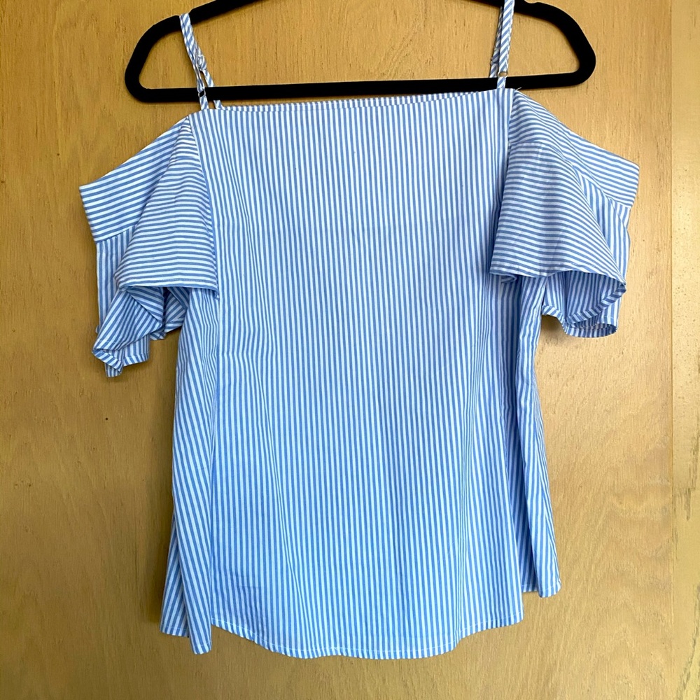 Sweet wanderer off the shoulder blouse with straps